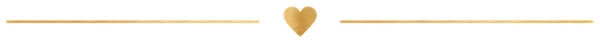Gold heart divider Gold heart divider