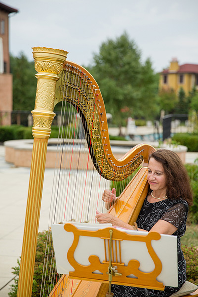 Miriam Weber Brown, Harpist